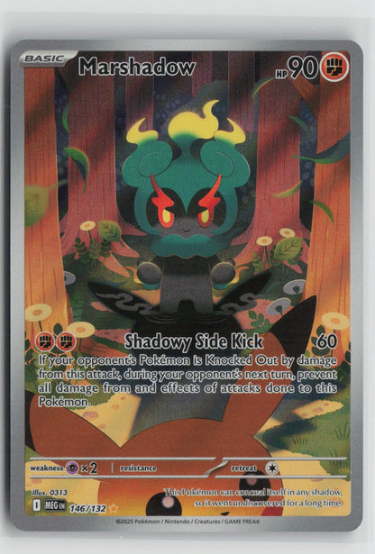 Marshadow - Illustration Rare Holo MEG 146/132 NM