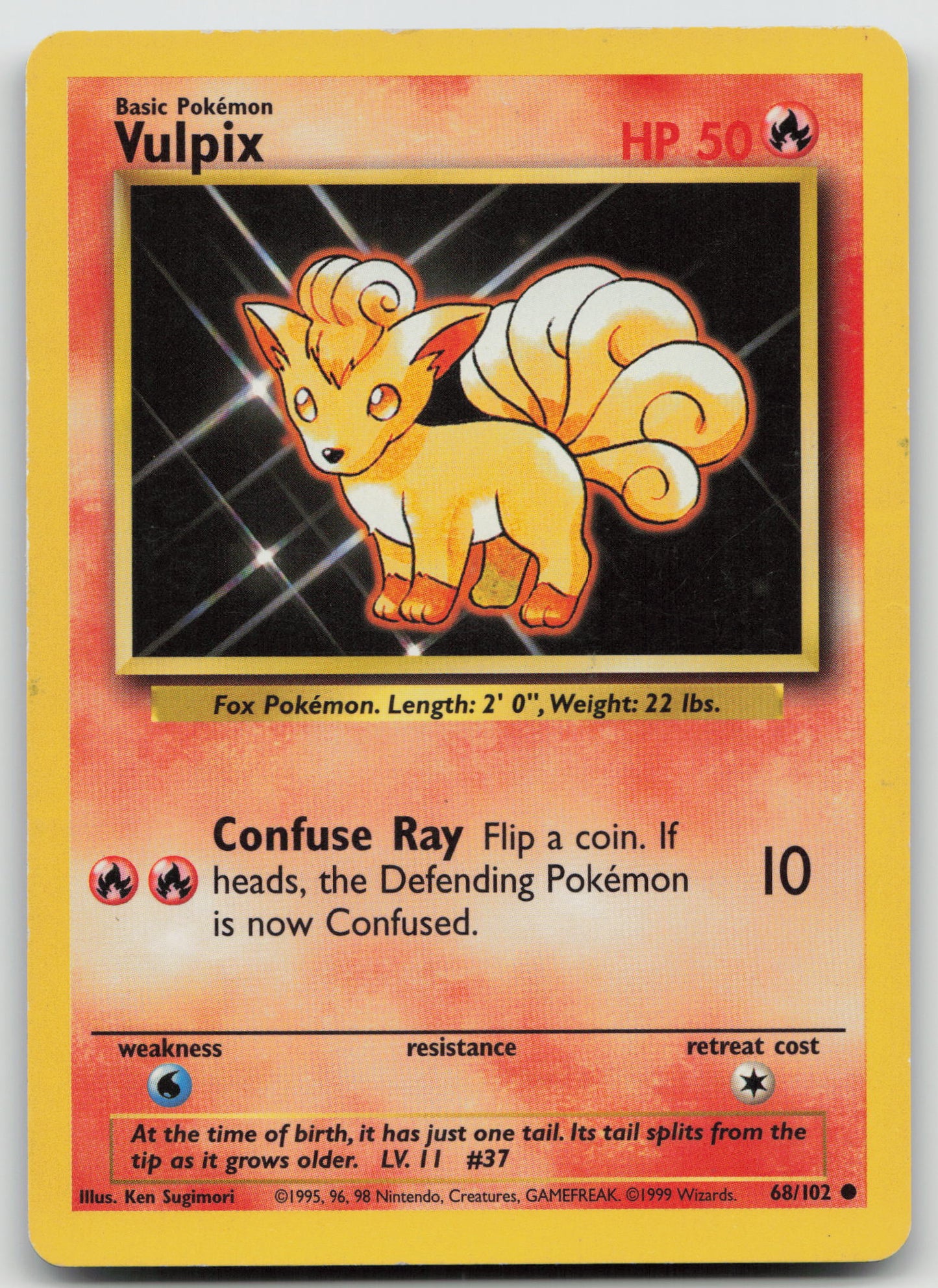 Vulpix Common Normal BS 068/102 MP