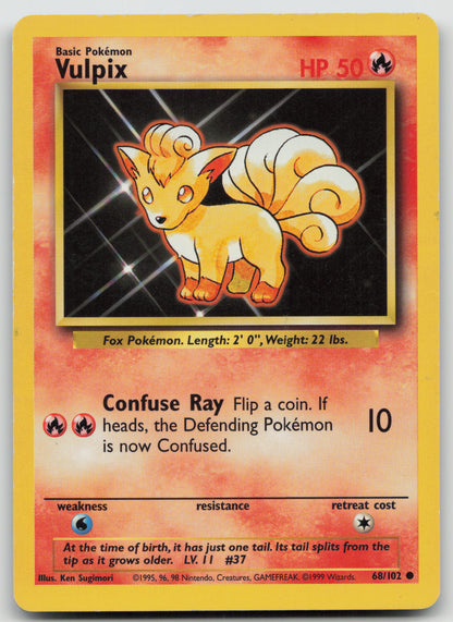 Vulpix Common Normal BS 068/102 MP