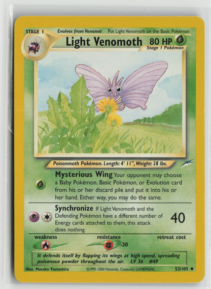 Light Venomoth Uncommon Unlimited N4 053/105 LP