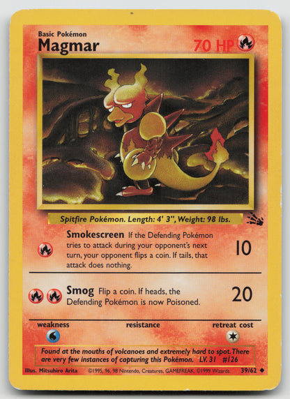 Magmar Uncommon Unlimited FO 39/62 HP
