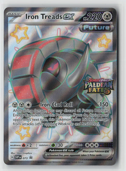 Iron Treads ex - stamp Promo SV: Scarlet & Violet Promo Cards 073 NM