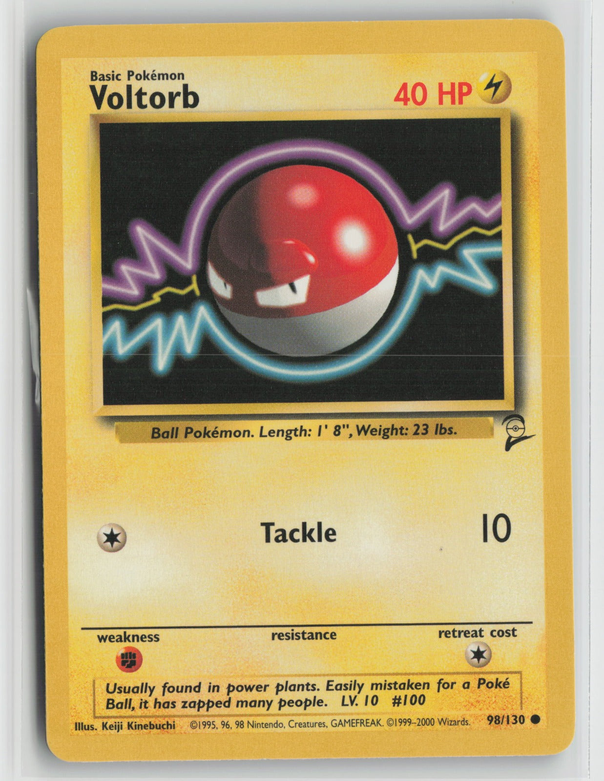 Voltorb Common BS2 098/130 MP