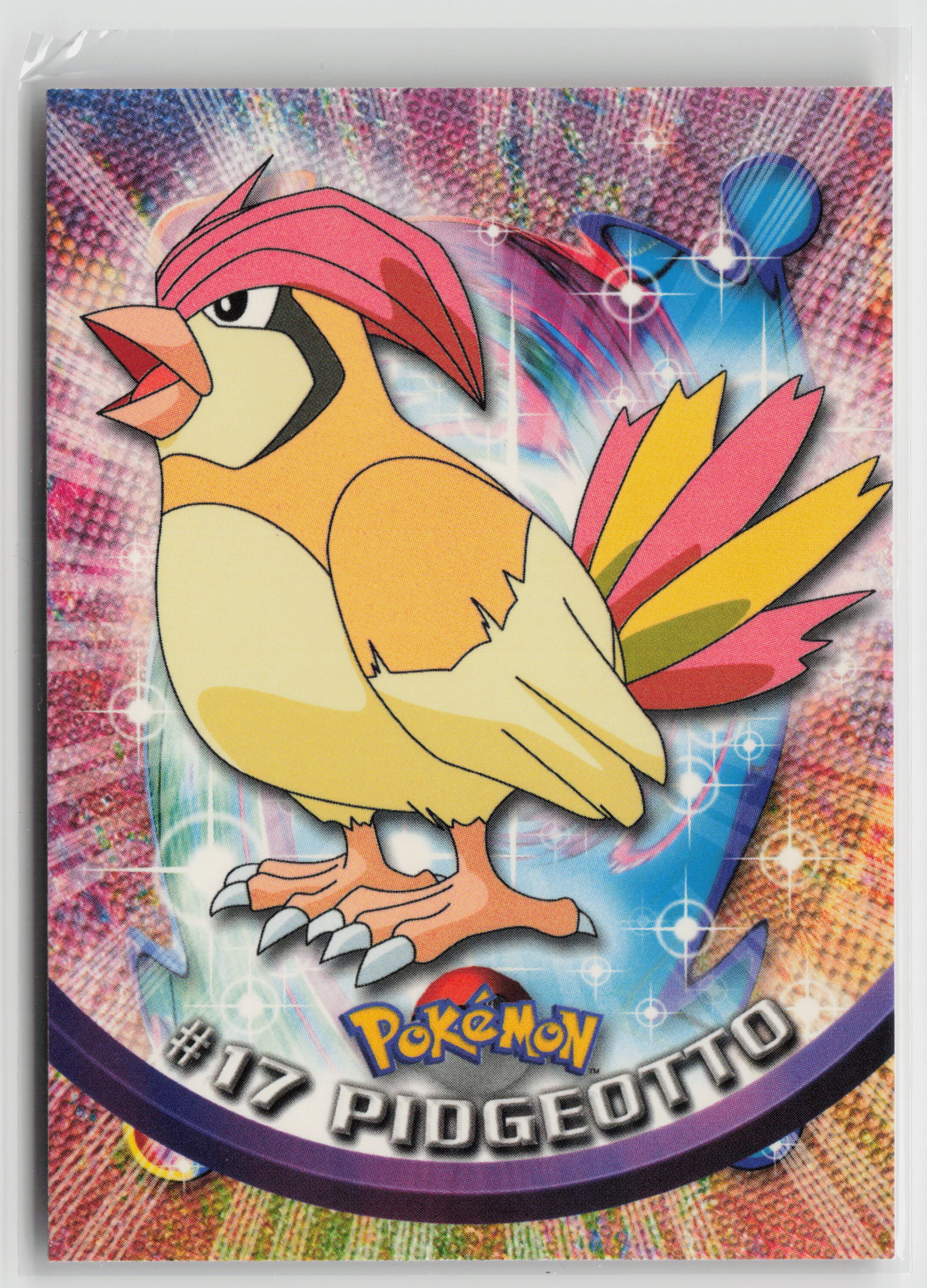 Pidgeotto #17 Topps TV Animation Series 1999 Non-Holo NM