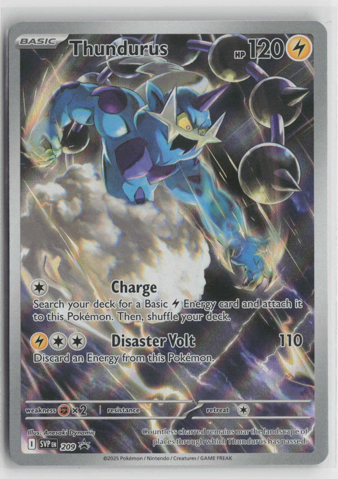 Thundurus - Promo Holo SVP 209 NM
