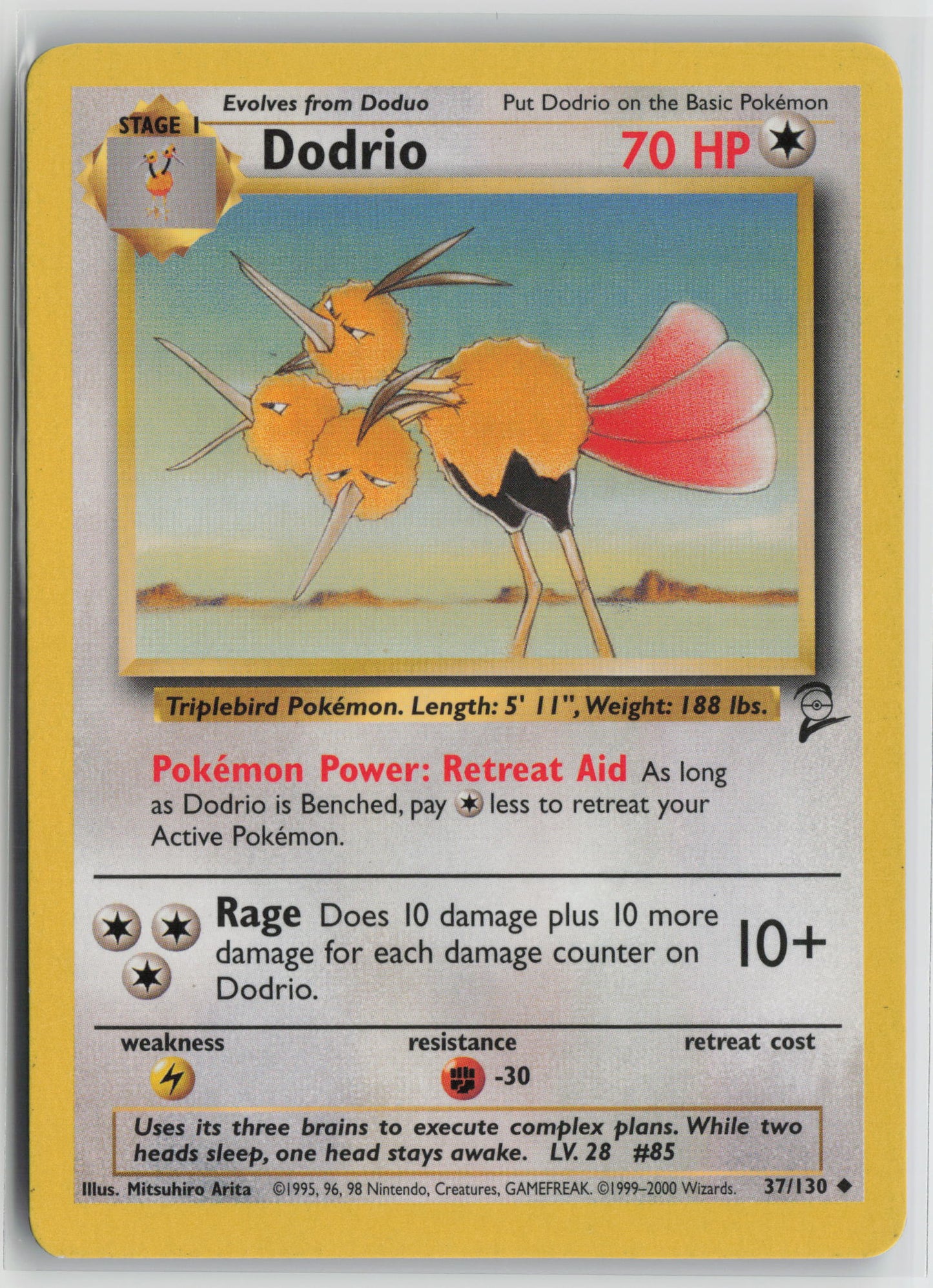 Dodrio Uncommon Normal BS2 037/130 LP