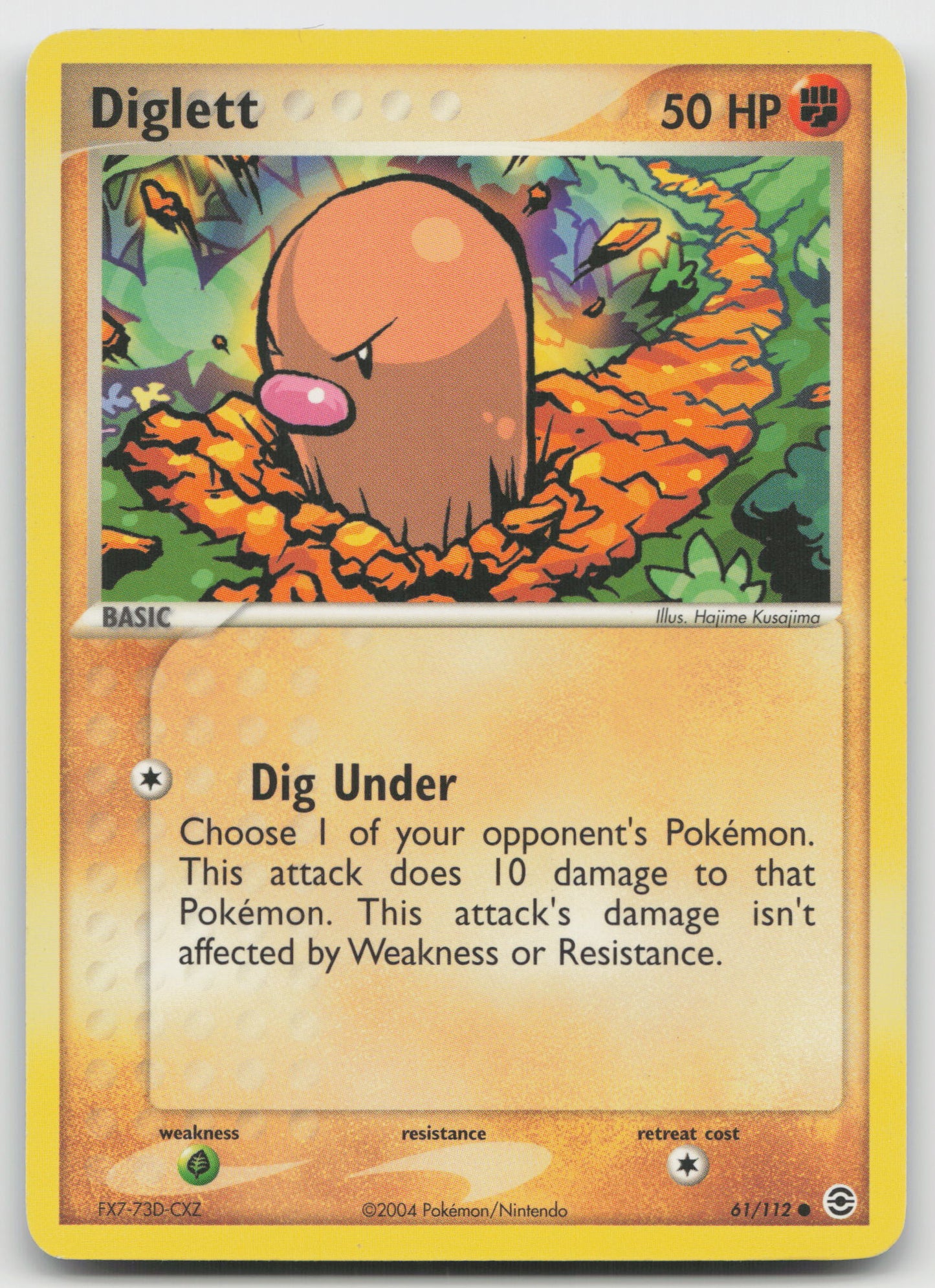 Diglett Common Normal RG 61/112 LP