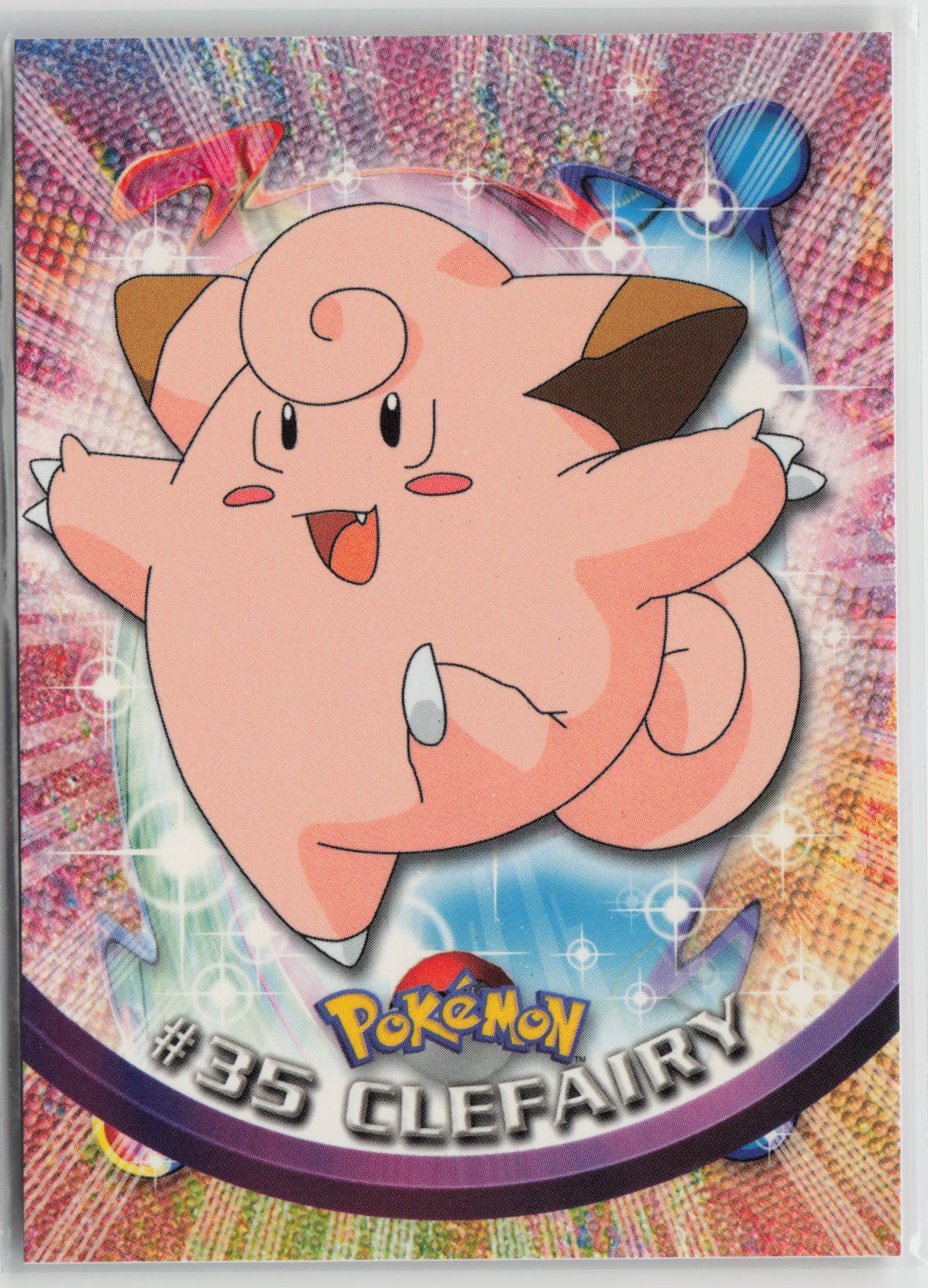 Clefairy #35 Topps TV Animation Series 1999 Non-Holo NM
