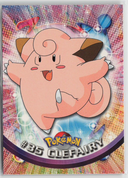 Clefairy #35 Topps TV Animation Series 1999 Non-Holo NM