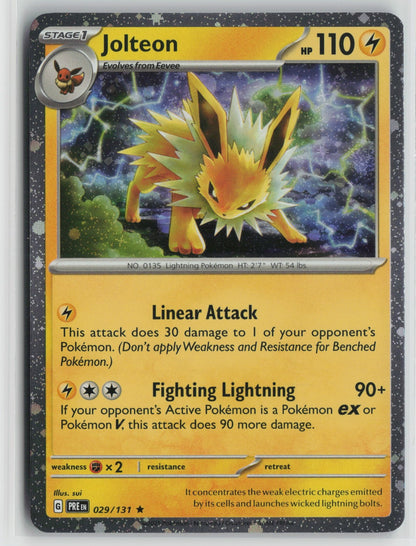 Jolteon - (Cosmos Holo) Rare Holo MCAP 029/131 NM