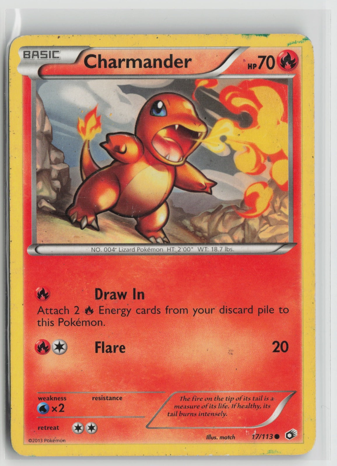 Charmander Common LTR 17/113 HP