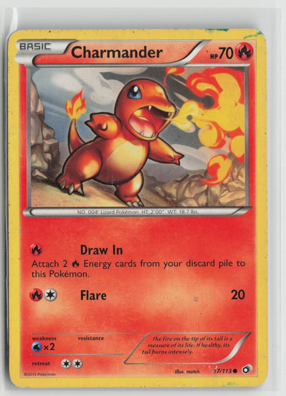 Charmander Common LTR 17/113 HP