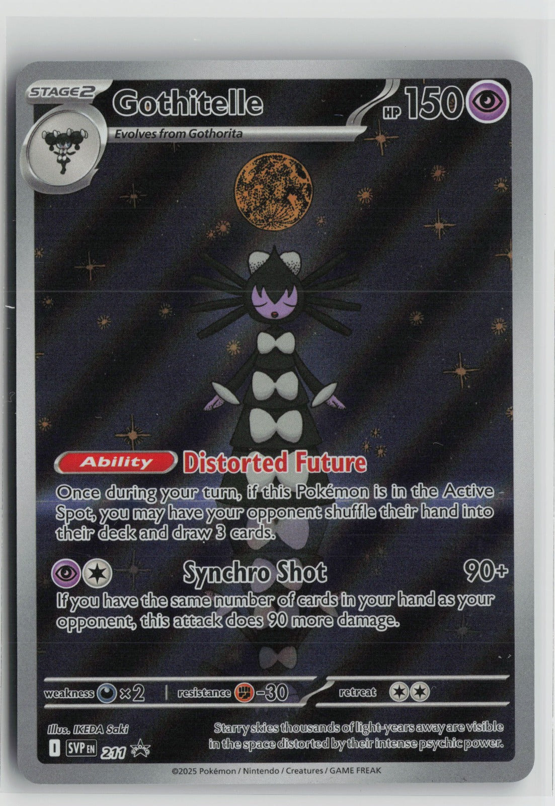Gothitelle - Promo Holo SVP 211 NM