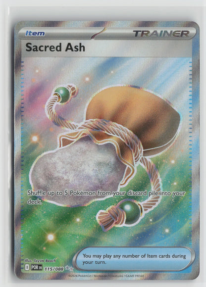Sacred Ash Ultra Rare Holo POR 115/088 NM