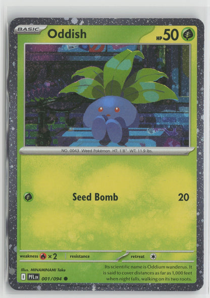 Oddish (Cosmos Holo) Common Holo MCAP 001/094 NM