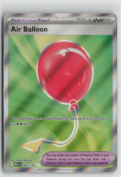 Air Balloon Ultra Rare Holo MEG 166/132 NM