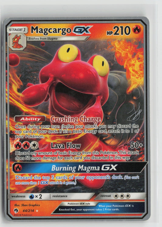 Magcargo GX Ultra Rare Holo SM8 44/214 LP