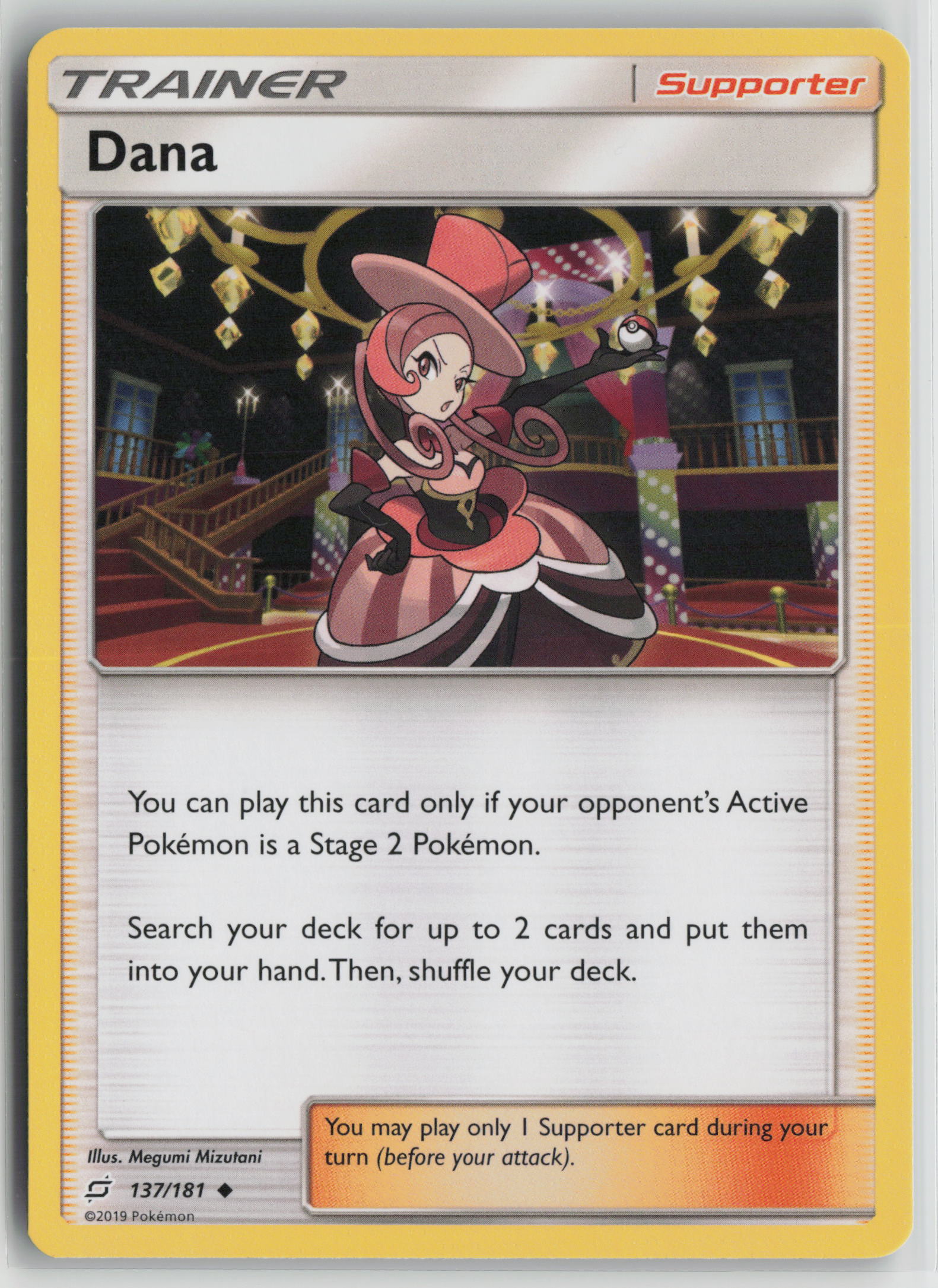 Dana Uncommon SM - Team Up 137/181 NM