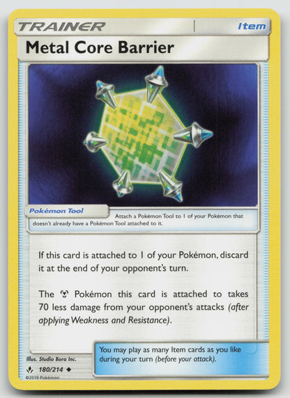 Metal Core Barrier Uncommon Normal SM10 180/214 NM