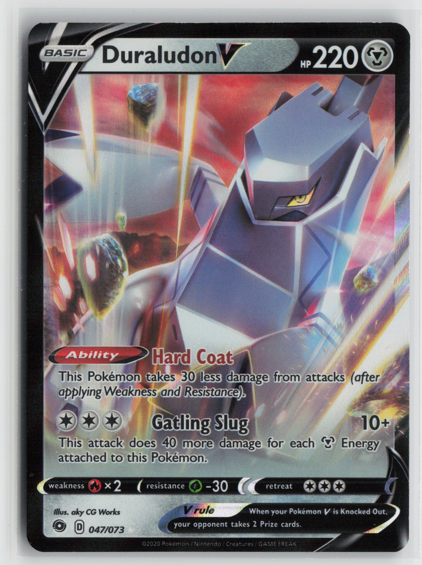 Duraludon V Ultra Rare Champion's Path 47/73 NM