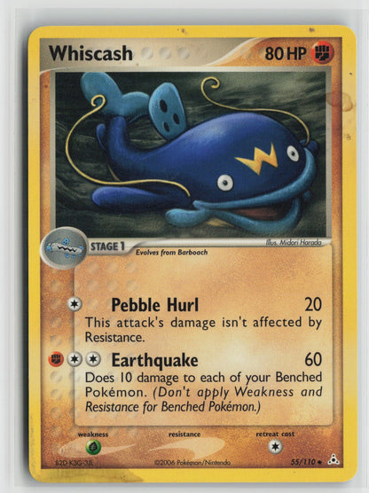 Whiscash Uncommon HP 55/110 DMG