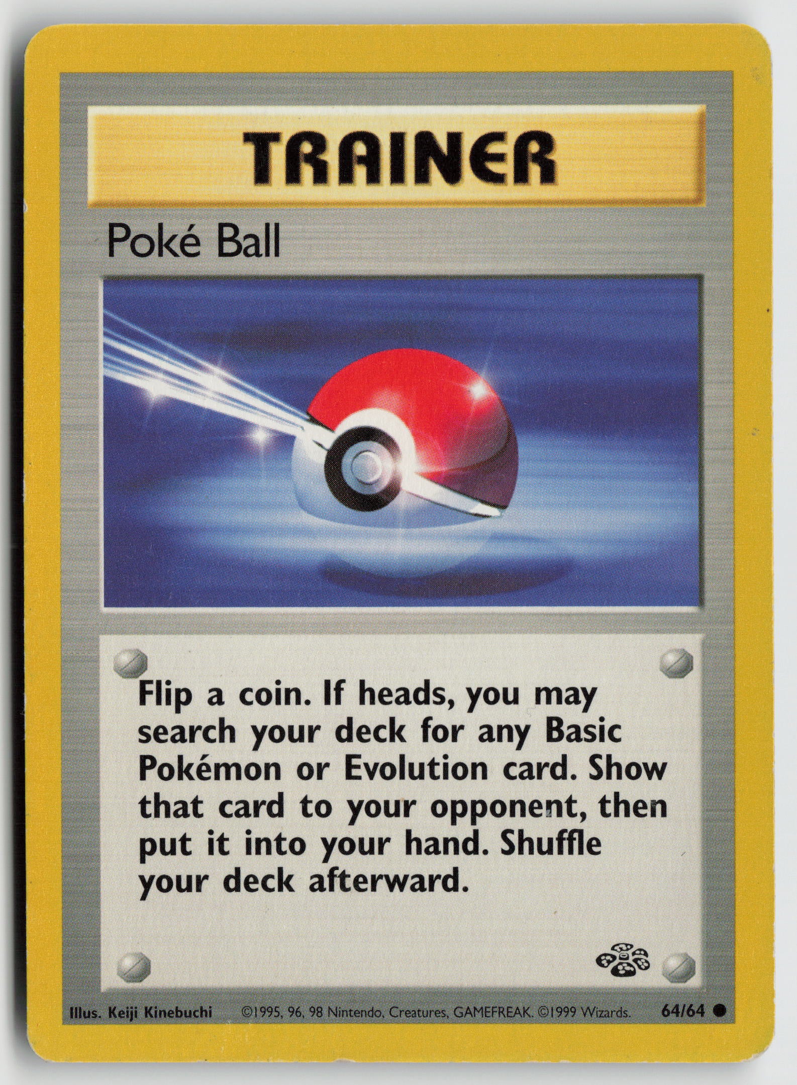 Poke Ball Common Jungle 64/64 MP