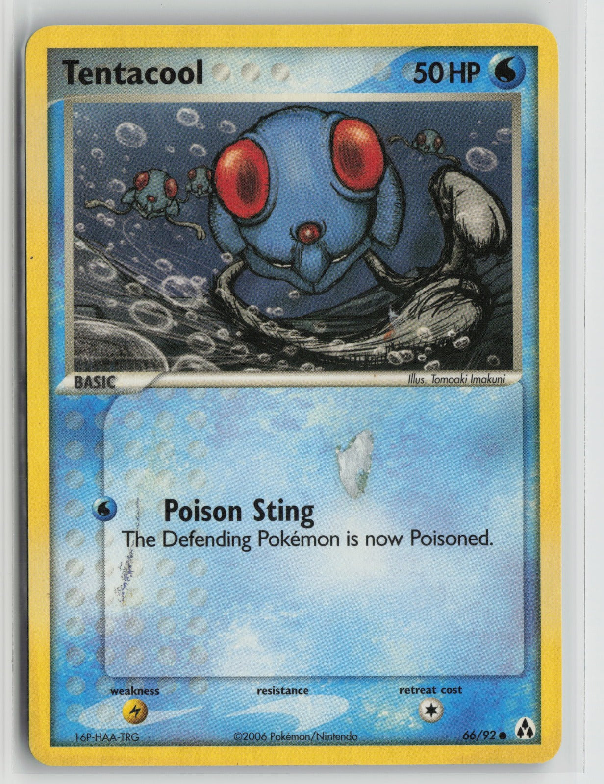 Tentacool Common LM 66/92 DMG
