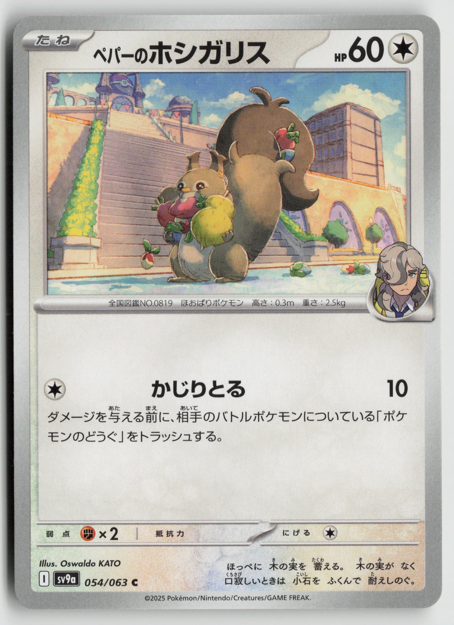 Arven's Skwovet Common SV9a: Heat Wave Arena 054/063 NM