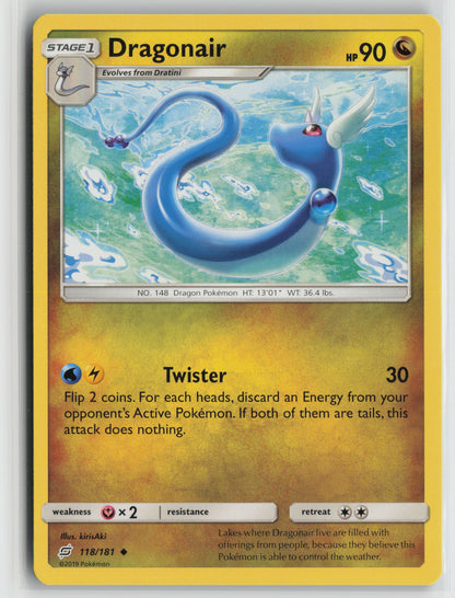 Dragonair Uncommon SM - Team Up 118/181 NM