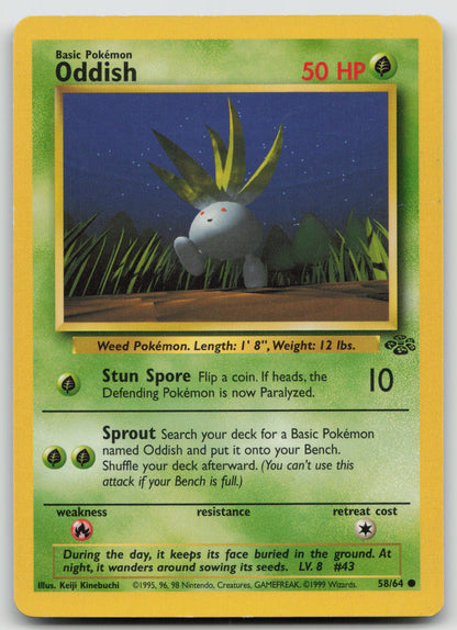 Oddish Common Unlimited JU 58/64 MP