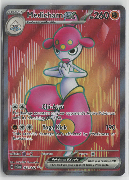 Medicham ex - Ultra Rare Holo SCR 161/142 NM