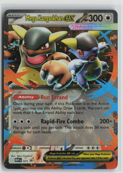 Mega Kangaskhan ex - Promo Holo MEP 025 NM