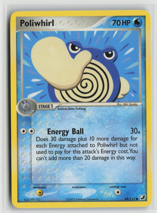 Poliwhirl Common UF 68/115 NM