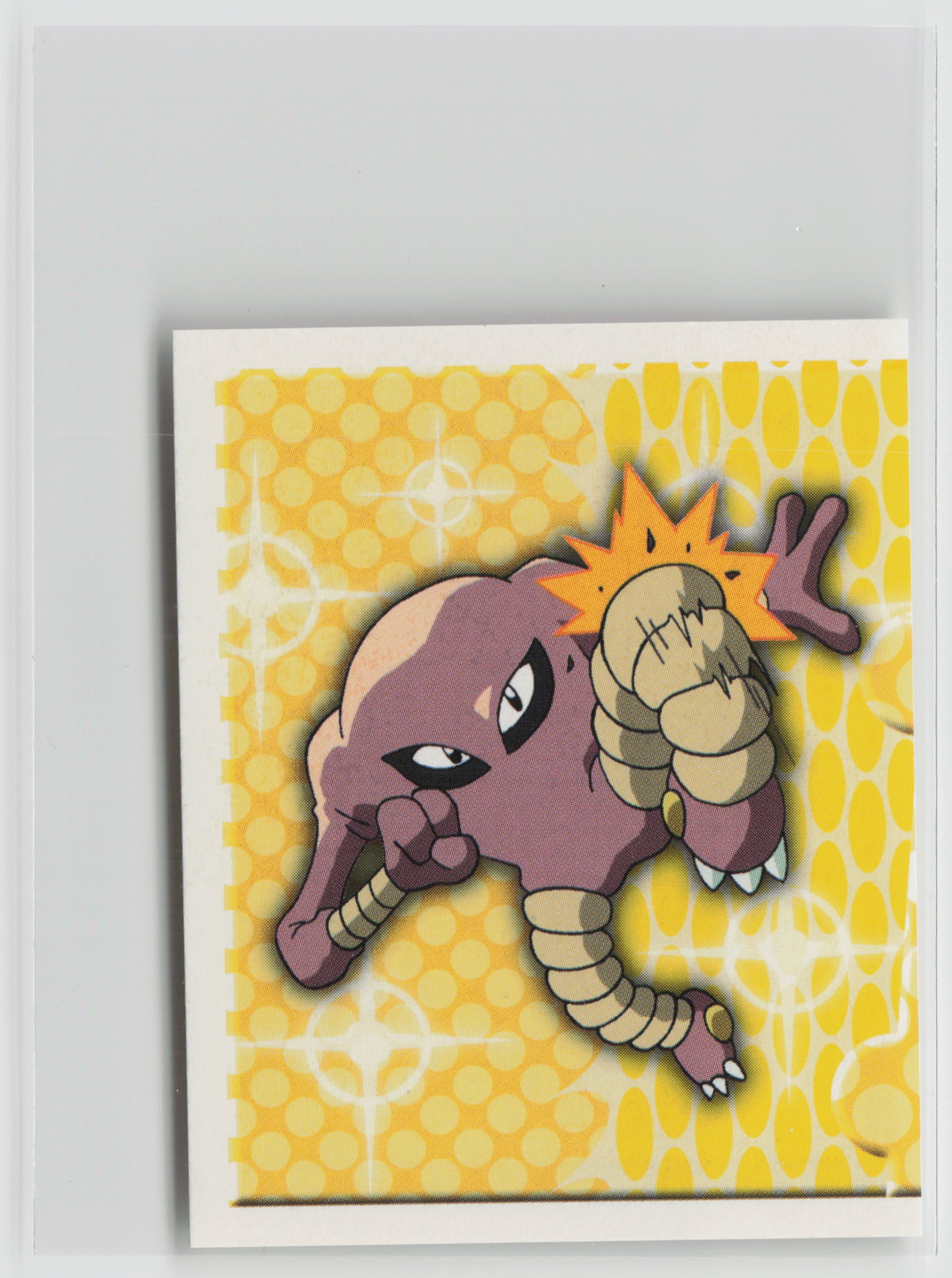 Hitmonlee - Merlin Topps Sticker 1999 #176 NM