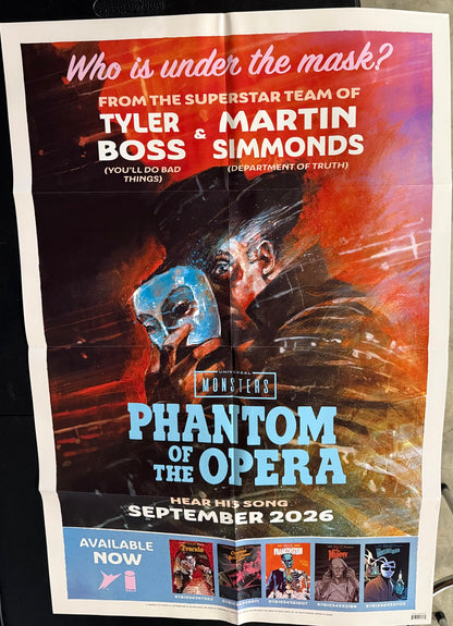Monsters Double-Sided Phantom of the Opera/The Bride of Frankenstein Lives Promo Poster (Retailer Exlusive)