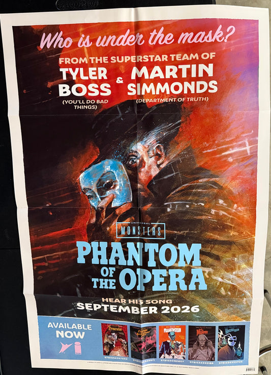 Monsters Double-Sided Phantom of the Opera/The Bride of Frankenstein Lives Promo Poster (Retailer Exlusive)