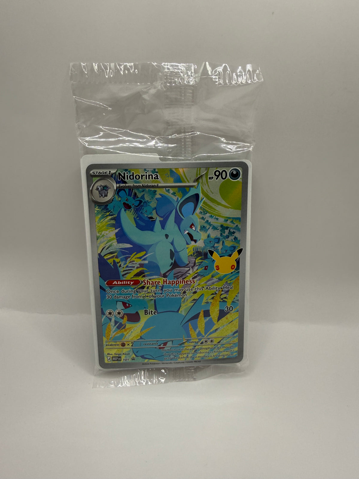 Nidorina MEP #101 Promo SEALED