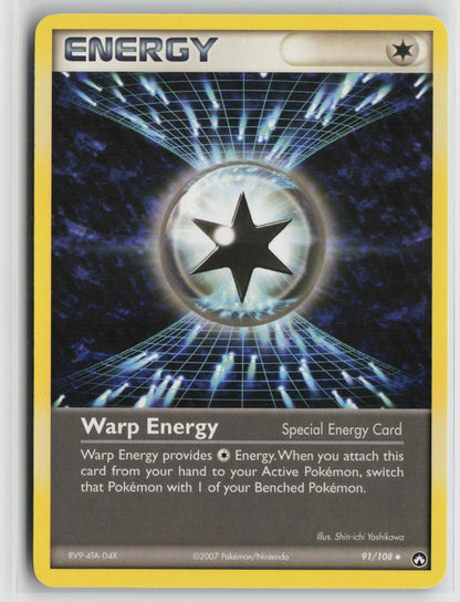 Warp Energy Uncommon Power Keepers 91/108 NM
