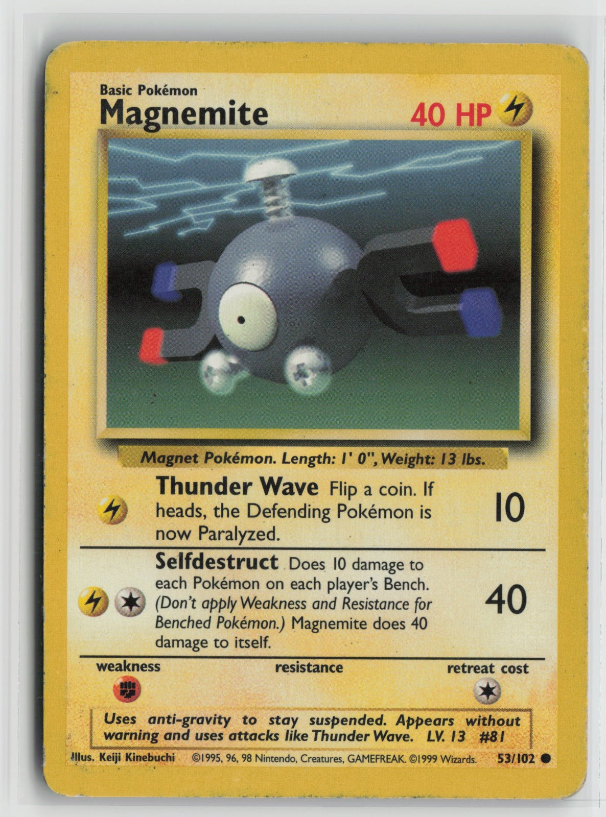 Magnemite Common BS 053/102 HP