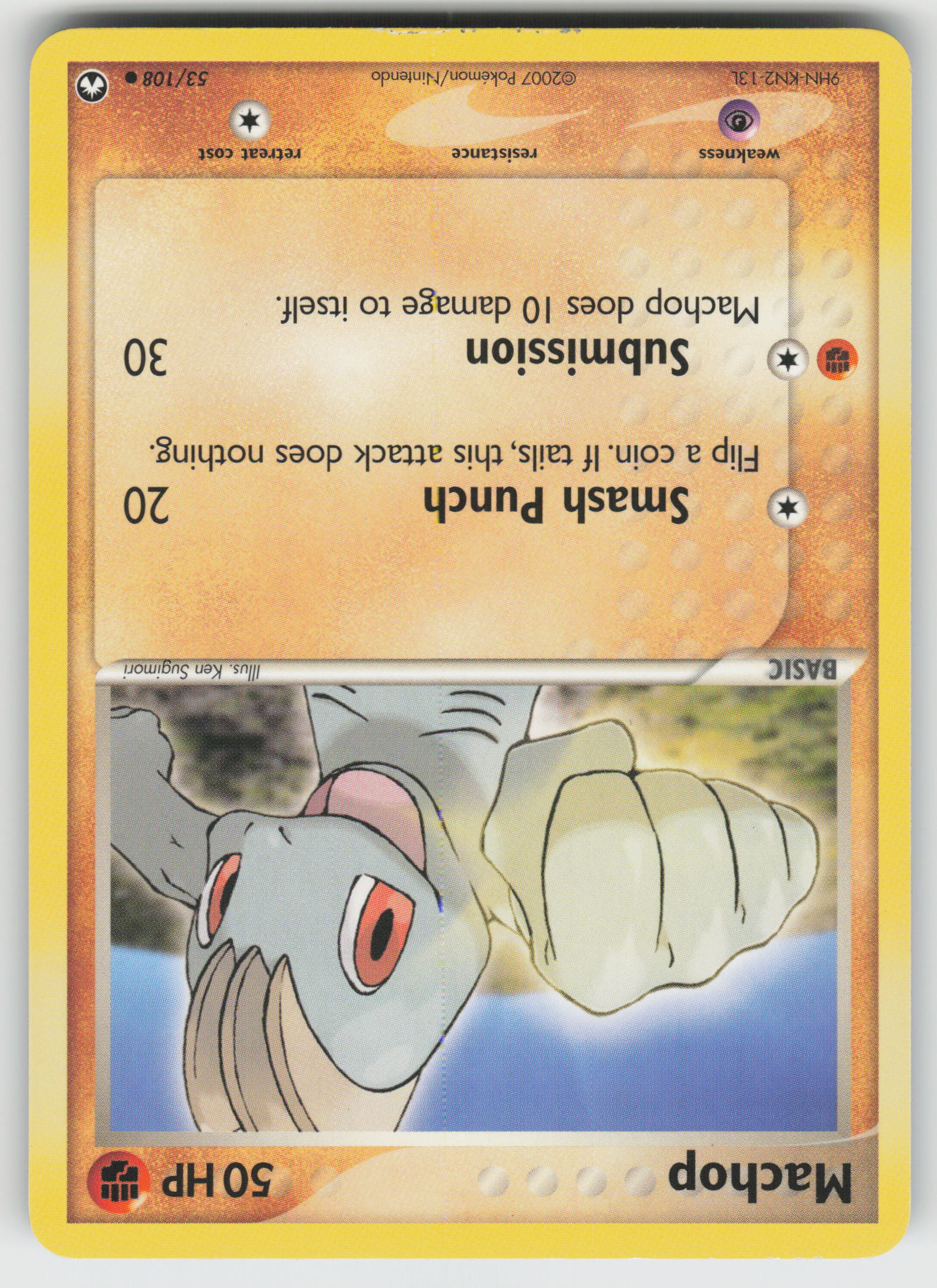 Machop Common Power Keepers 53/108 LP