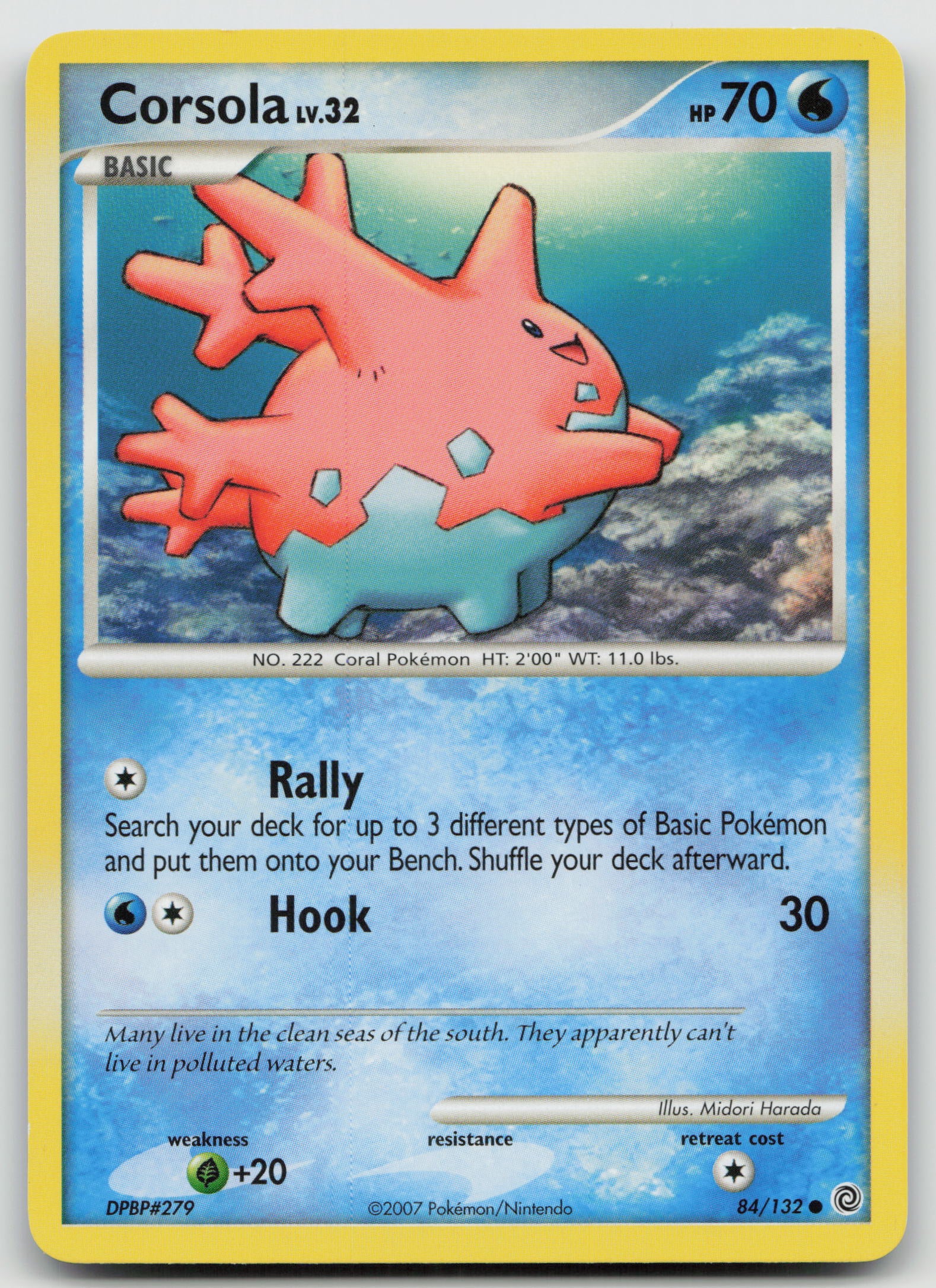 Corsola Common Normal SW 84/132 NM
