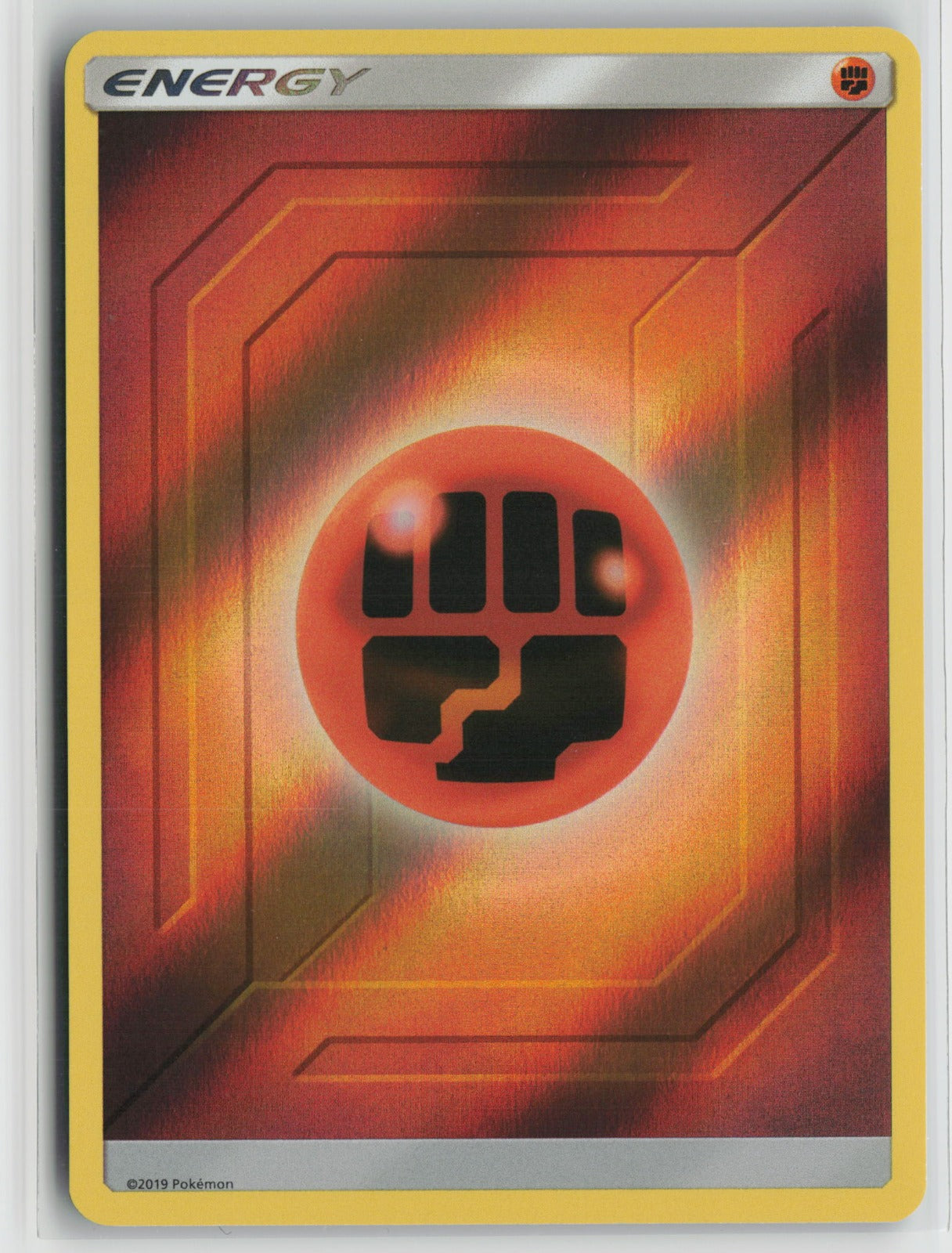 Fighting Energy (2019 Unnumbered) Common Reverse Holo SM9 NM