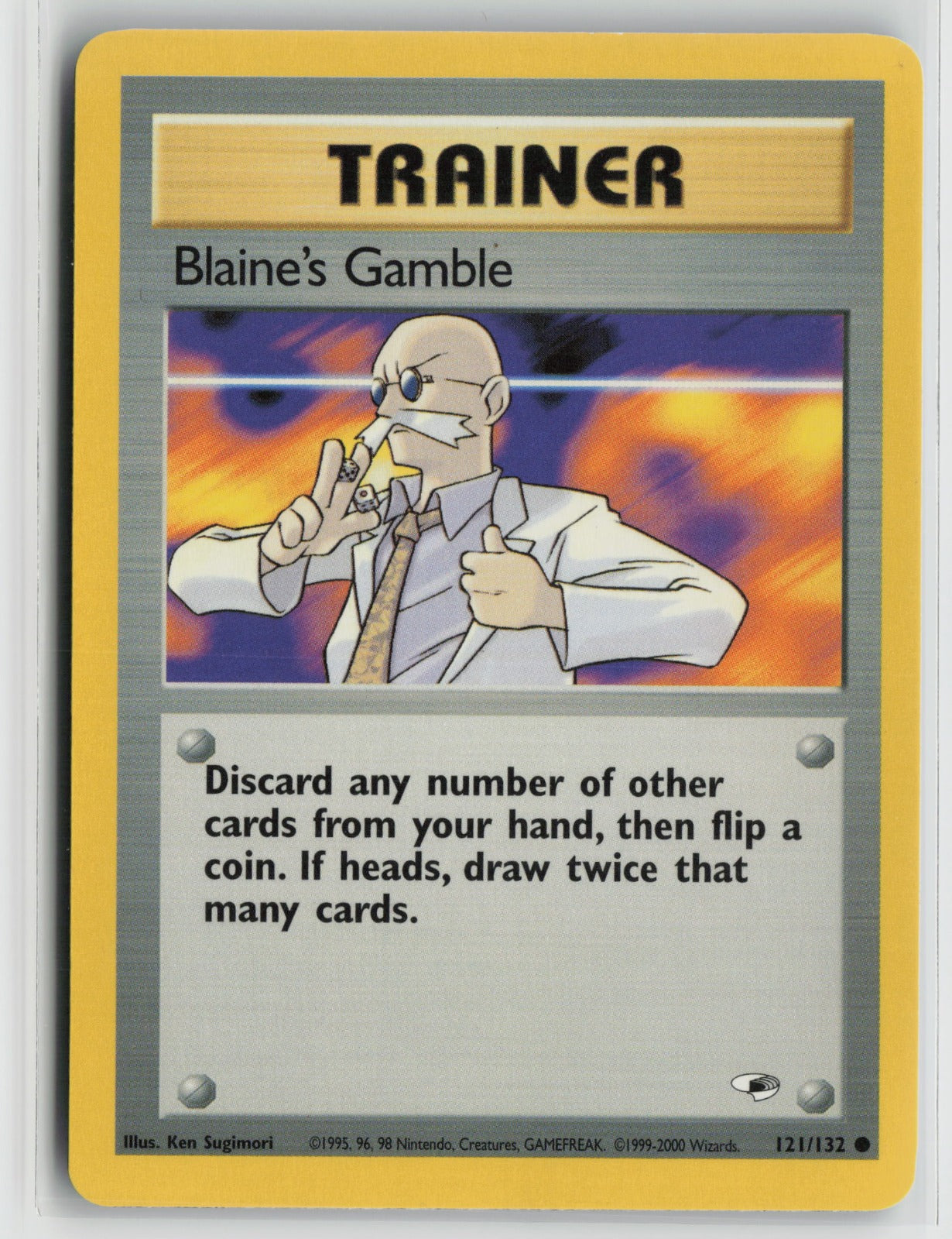 Blaine's Gamble Common Unlimited G1 121/132 LP