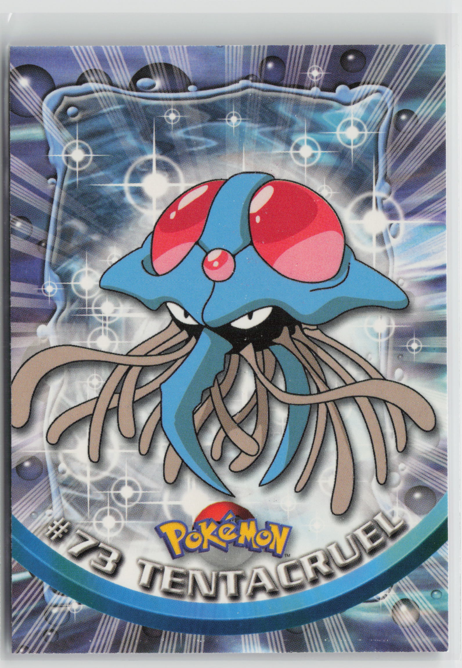 Tentacruel #73 Topps TV Animation Series 1999 Non-Holo NM