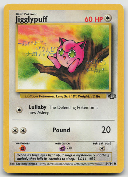 Jigglypuff Common Unlimited JU 54/64 MP