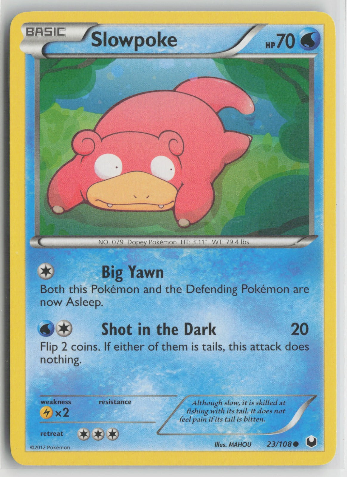 Slowpoke Common DEX 23/108 NM