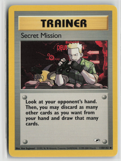Secret Mission Uncommon Unlimited G1 118/132 NM