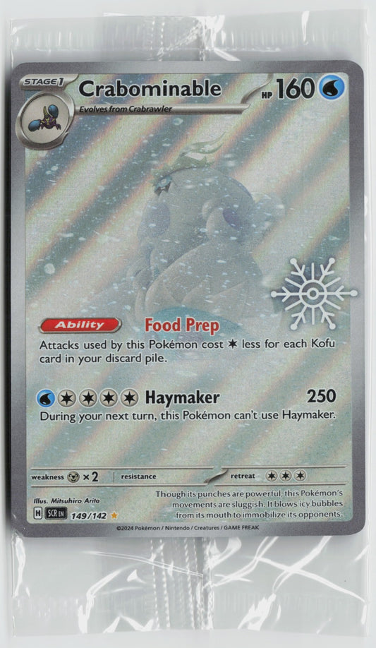 Crabominable - (Holiday Calendar) Illustration Rare Holo MCAP 149/142 NM - SEALED