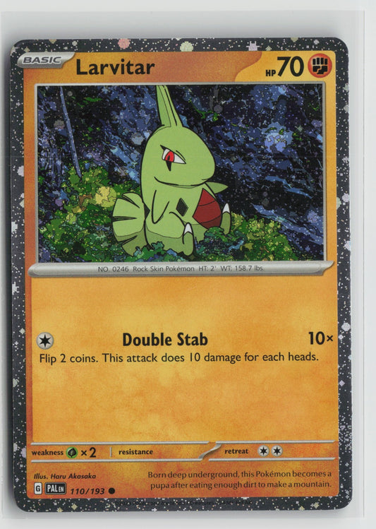 Larvitar - (Cosmo Foil) Promo Holo MCAP 110/193 NM