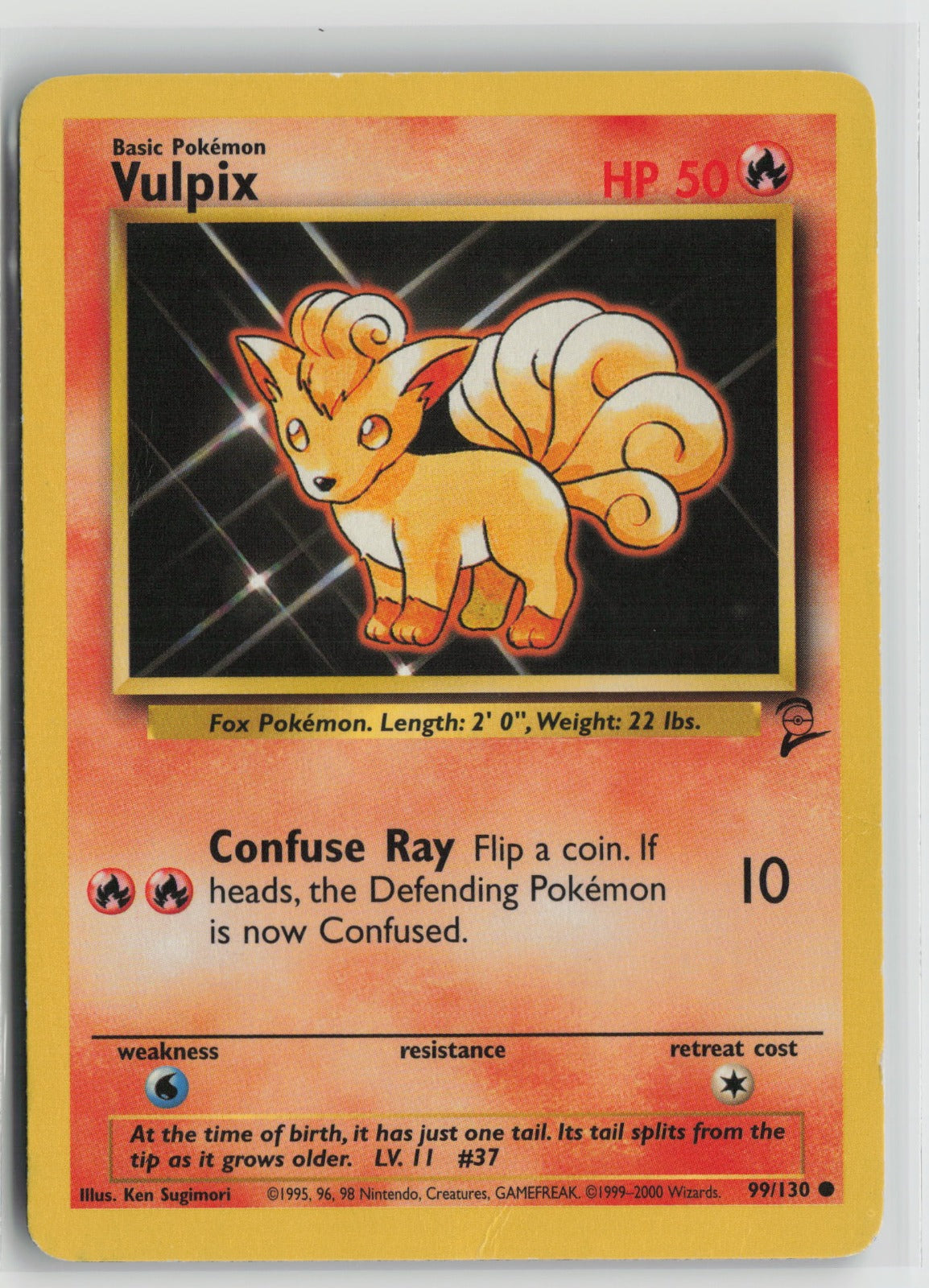 Vulpix Common BS2 099/130 HP